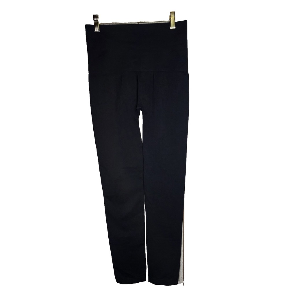 ASSETS BY SPANX Red Hot Label Black Shaping Leggings 1X High Rise Ankle Slim Fit